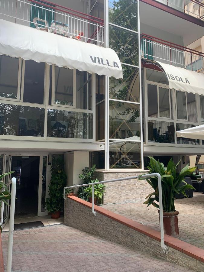 Hotel Villa Isola Rimini Exterior foto